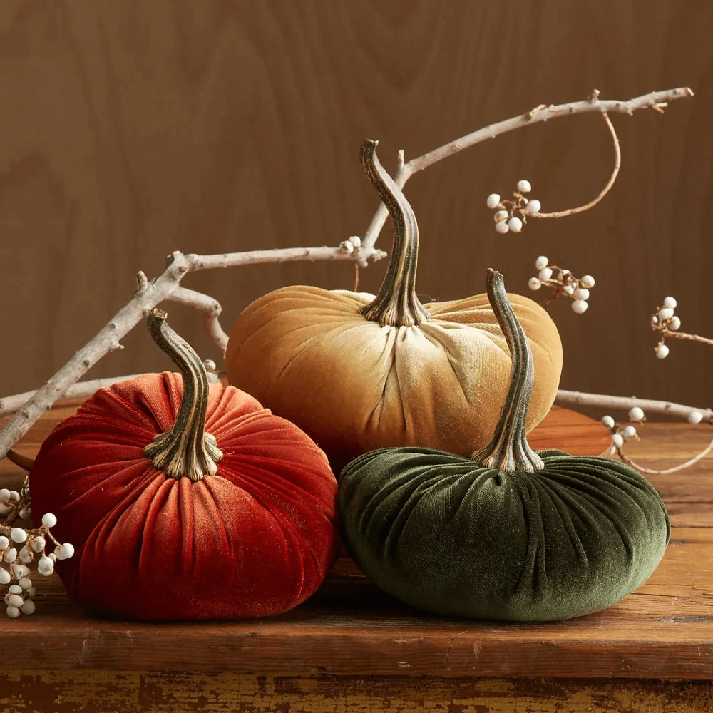 Pumpkin Decoration Velvet Plush Retains Shape