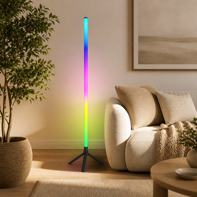 RGB LED Corner Floor Lamp