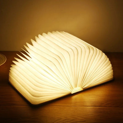 Reading Lamp Foldable Dimmable Three-Tone USB Rechargeable