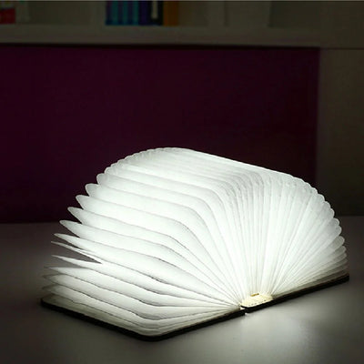 Reading Lamp Foldable Dimmable Three-Tone USB Rechargeable