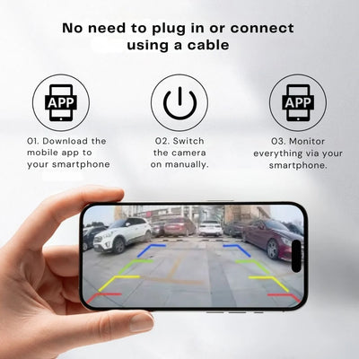 Rear View Camera Wireless Magnetic 720P Night Vision