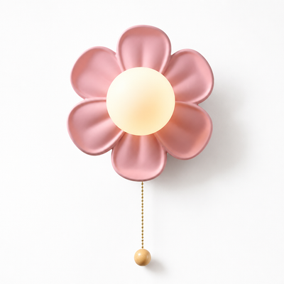 Resin Floral Ceiling Light