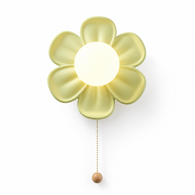 Resin Floral Ceiling Light