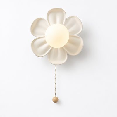 Resin Floral Ceiling Light