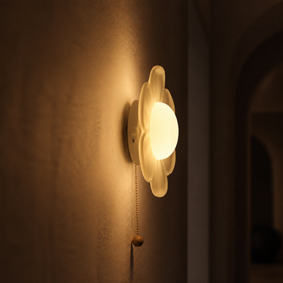 Resin Floral Ceiling Light