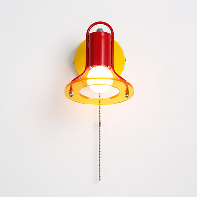 Retro Acrylic LED Color-Changing Wall Sconce