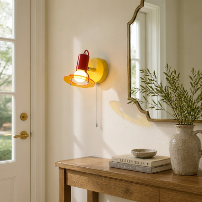 Retro Acrylic LED Color-Changing Wall Sconce