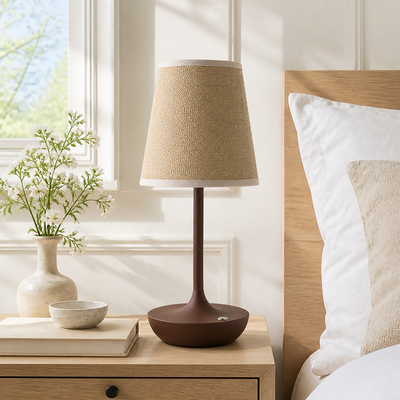 Retro Fabric LED Table Lamp