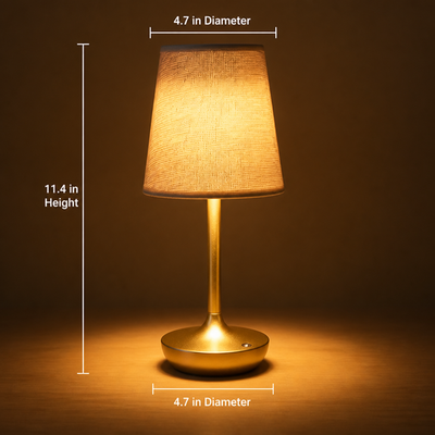 Retro Fabric LED Table Lamp