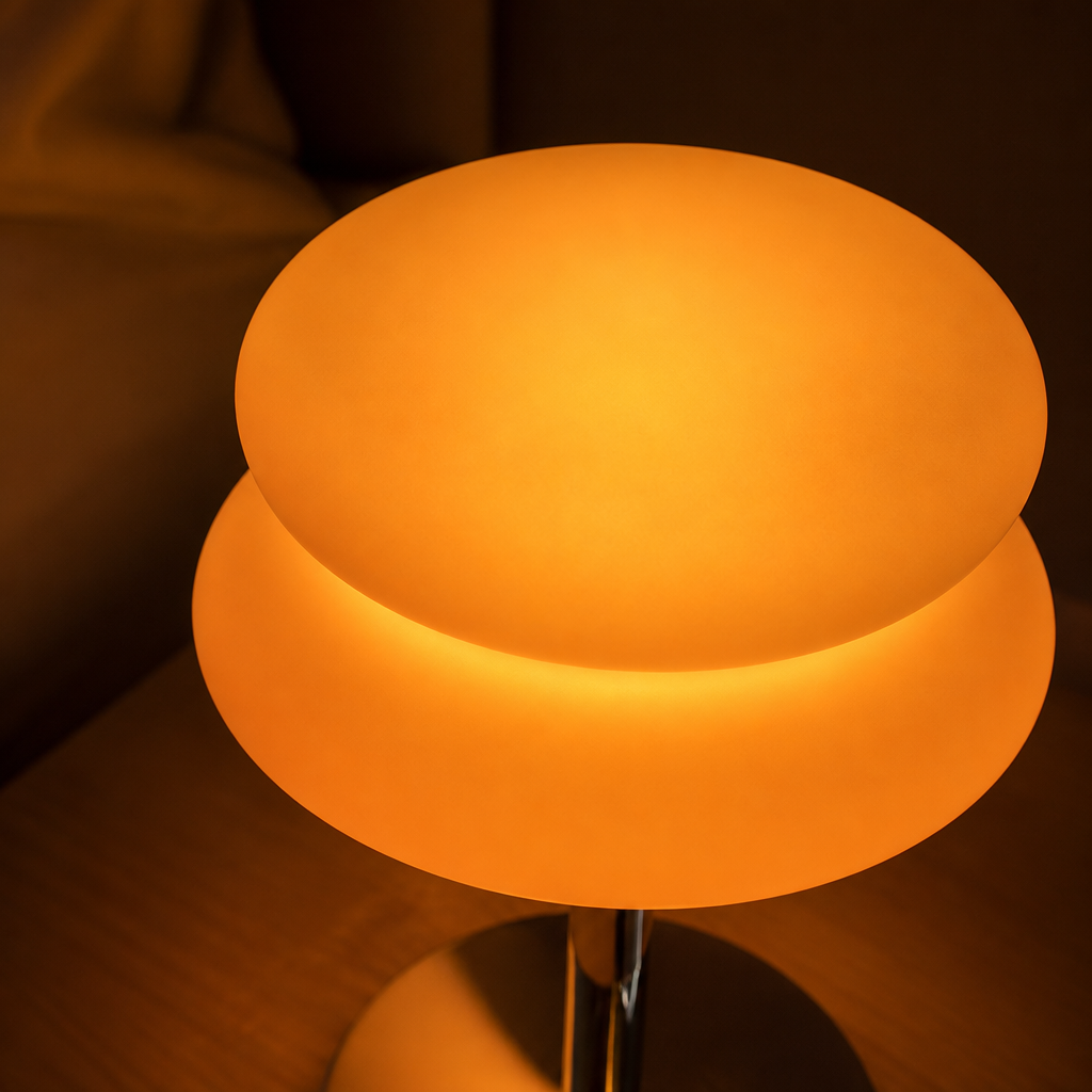 Retro LED Mushroom Desk Lamp