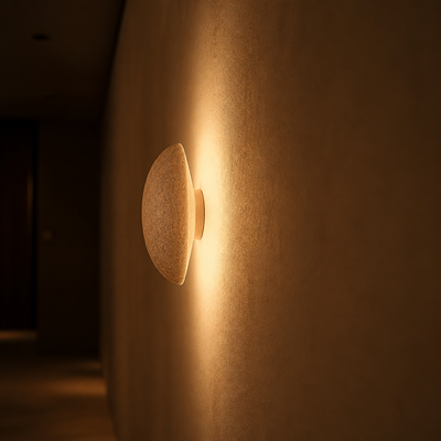 Retro Stone LED Wall Sconce