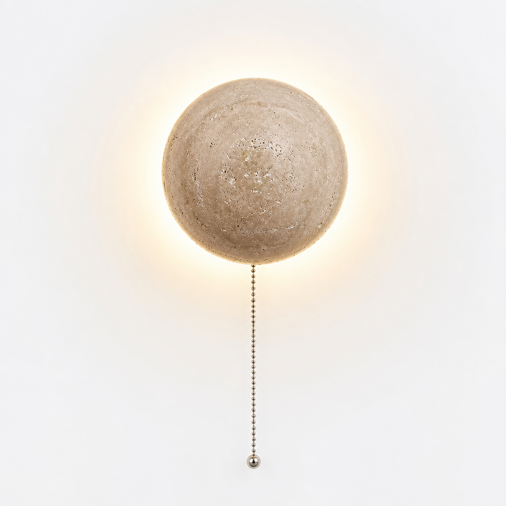 Retro Stone LED Wall Sconce