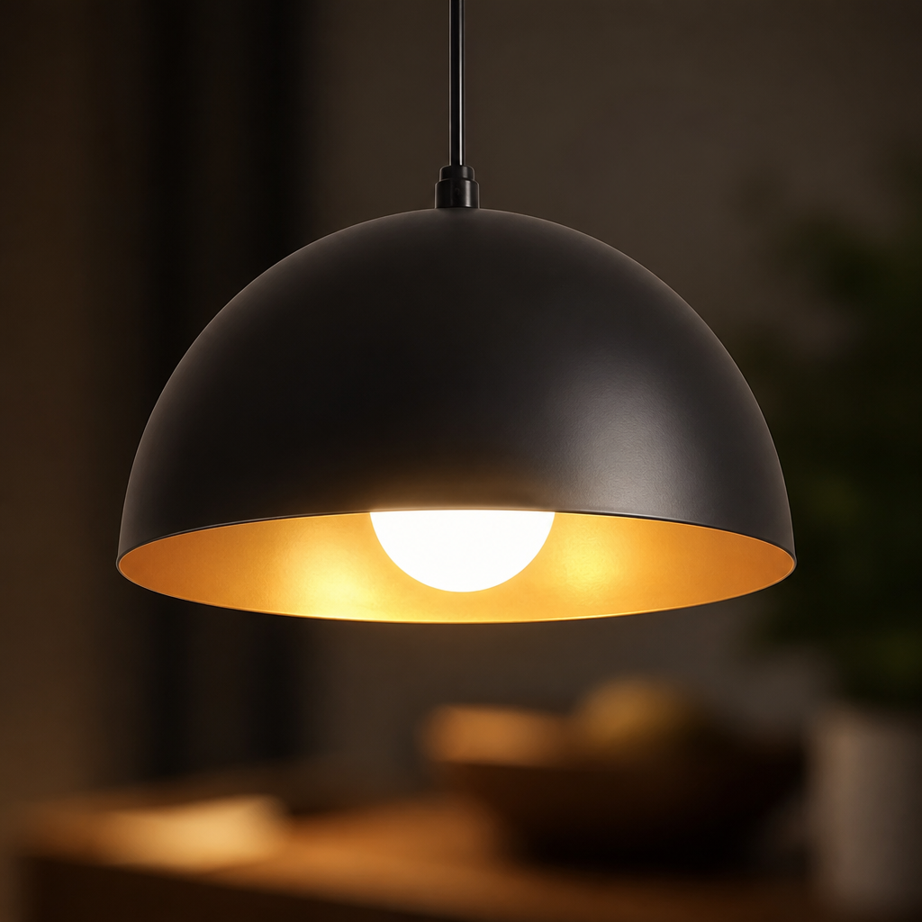 Rustic Iron Pendant Light