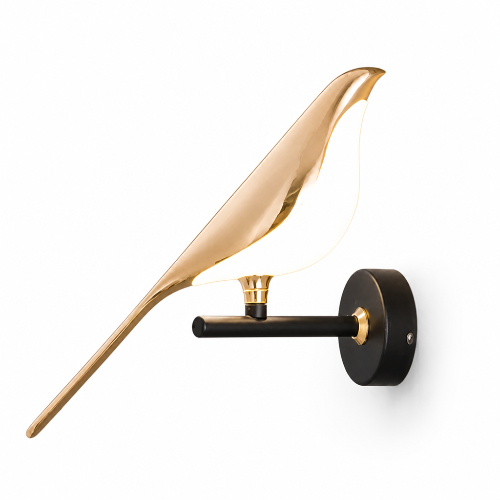Scandinavian Acrylic LED Bird Wall Sconce