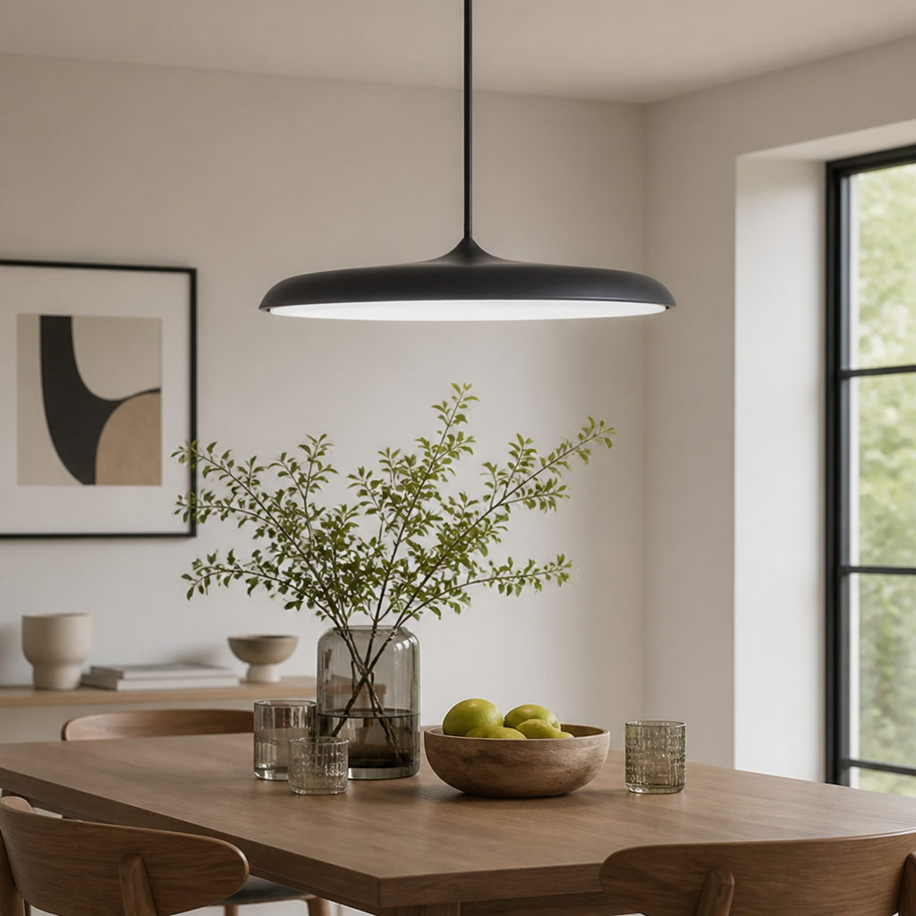 Scandinavian Aluminum LED UFO Pendant Light