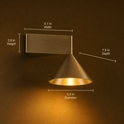 Scandinavian Aluminum LED Wall Sconce