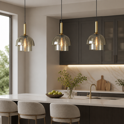 Scandinavian Champagne Glass Layered Pendant Light