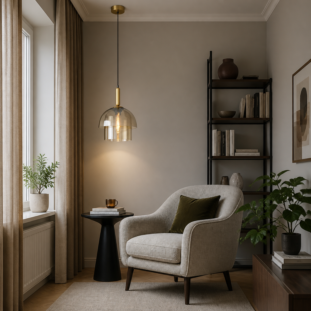 Scandinavian Champagne Glass Multi-Tier Pendant Light
