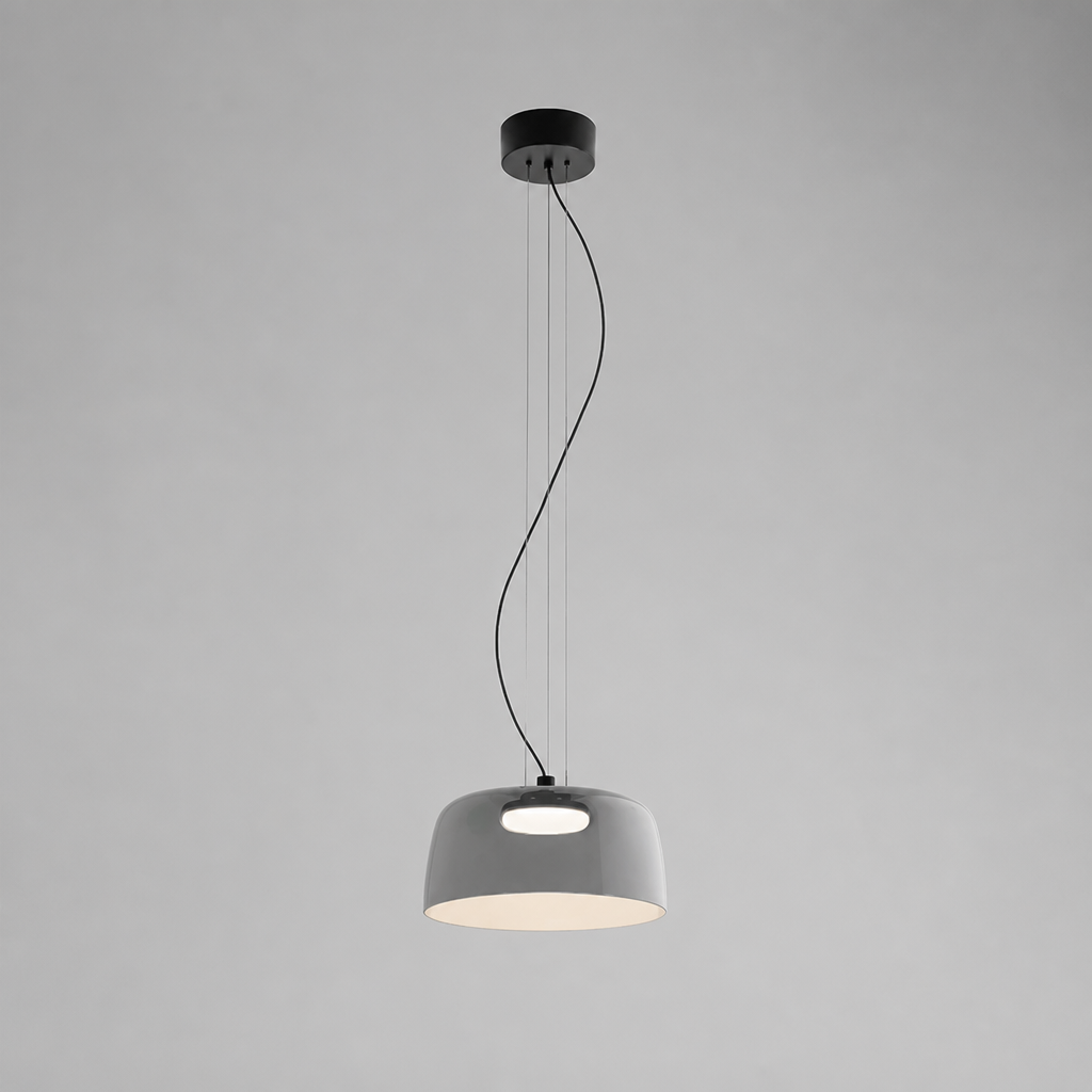 Scandinavian Colored Glass LED Pendant Light