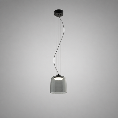 Scandinavian Colored Glass LED Pendant Light