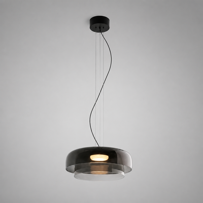 Scandinavian Colored Glass LED Pendant Light