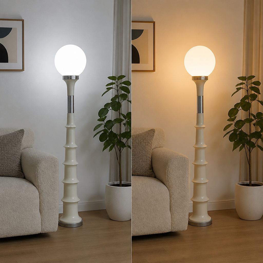 Scandinavian Colorful Acrylic LED Floor Lamp