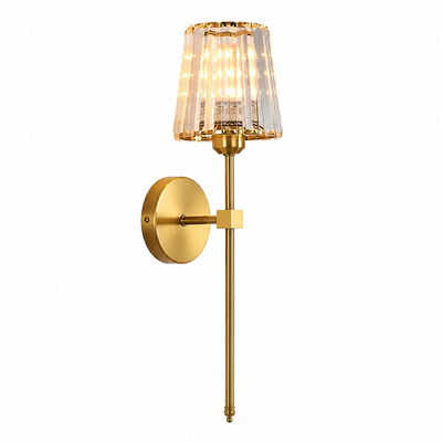 Scandinavian Crystal Glass LED Wall Sconce