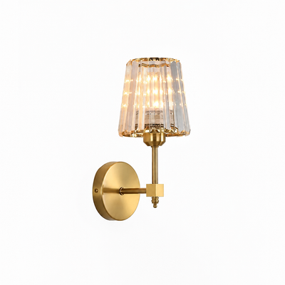 Scandinavian Crystal Glass LED Wall Sconce