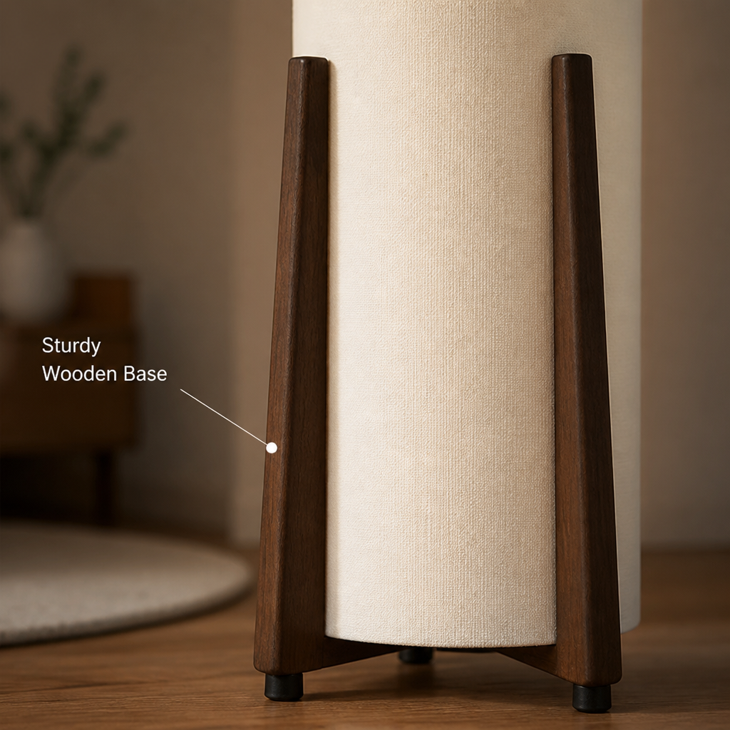 Scandinavian Fabric LED Floor Lamp