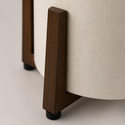 Scandinavian Fabric LED Floor Lamp