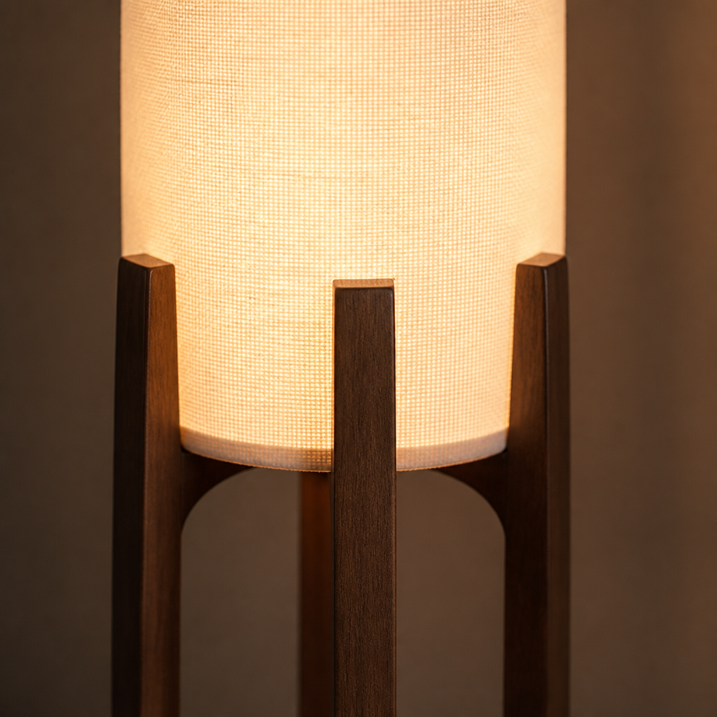 Scandinavian Fabric LED Floor Lamp