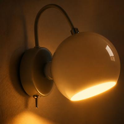 Scandinavian Fabric LED Wall Sconce