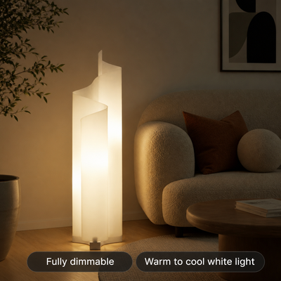 Scandinavian Glacier LED Floor Lamp