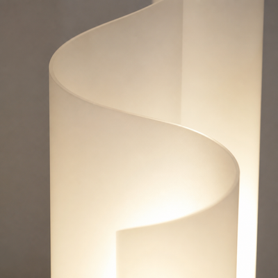 Scandinavian Glacier LED Floor Lamp
