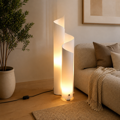 Scandinavian Glacier LED Floor Lamp