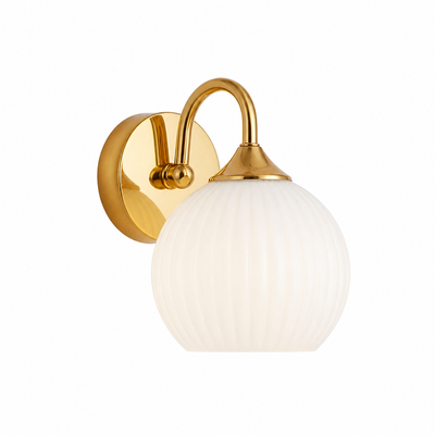 Scandinavian Glass Wall Sconce