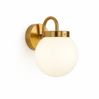 Scandinavian Glass Wall Sconce