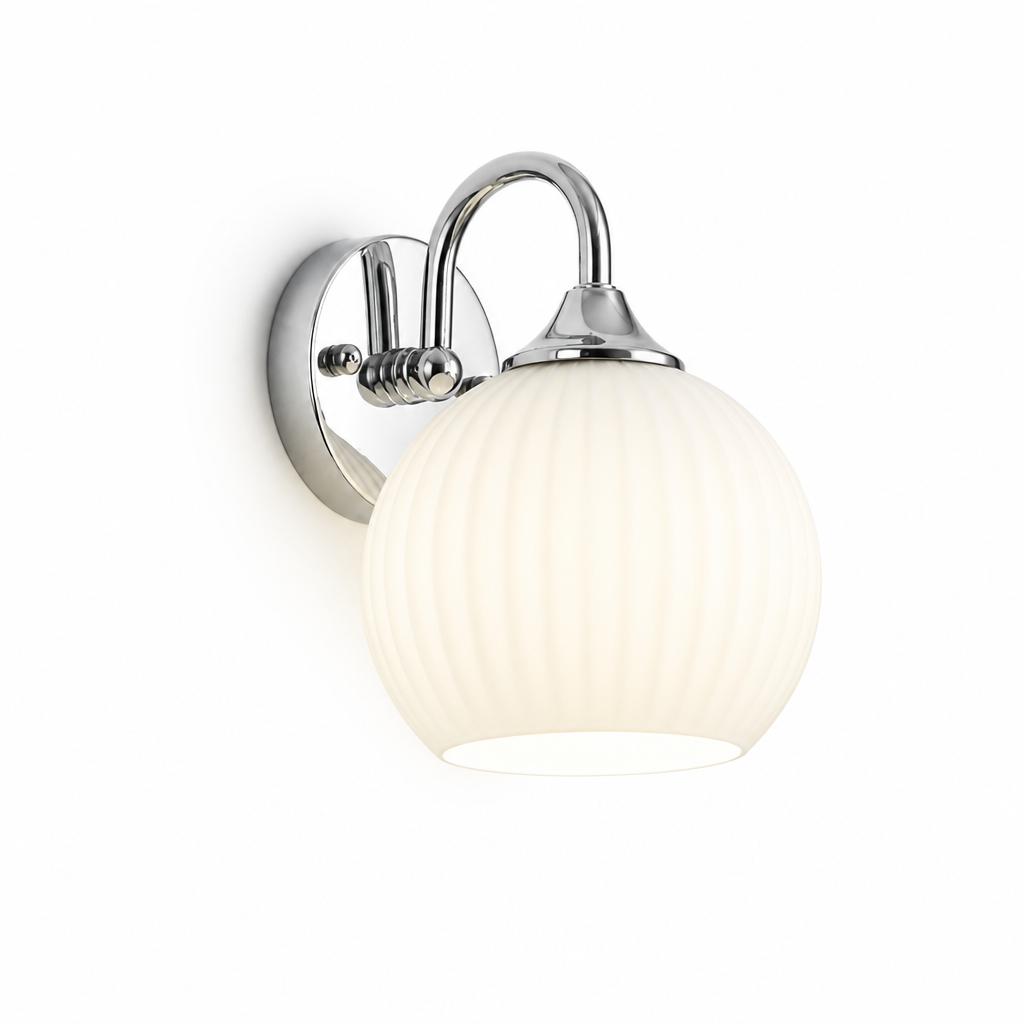 Scandinavian Glass Wall Sconce