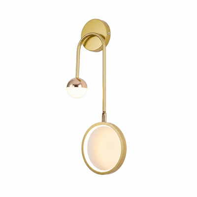 Scandinavian Iron LED Ball Wall Sconce
