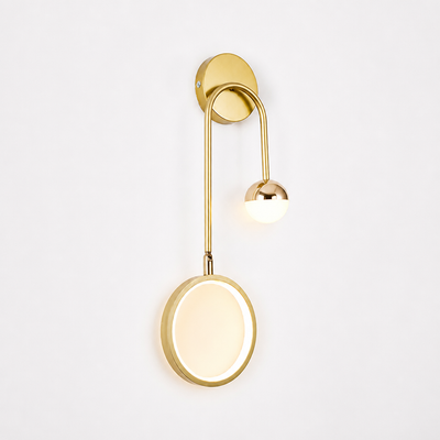 Scandinavian Iron LED Ball Wall Sconce
