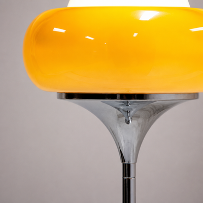 Scandinavian Iron LED Egg Tart Floor Lamp