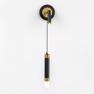Scandinavian Iron LED Reading Spot Wall Sconce
