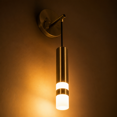 Scandinavian Iron LED Reading Spot Wall Sconce
