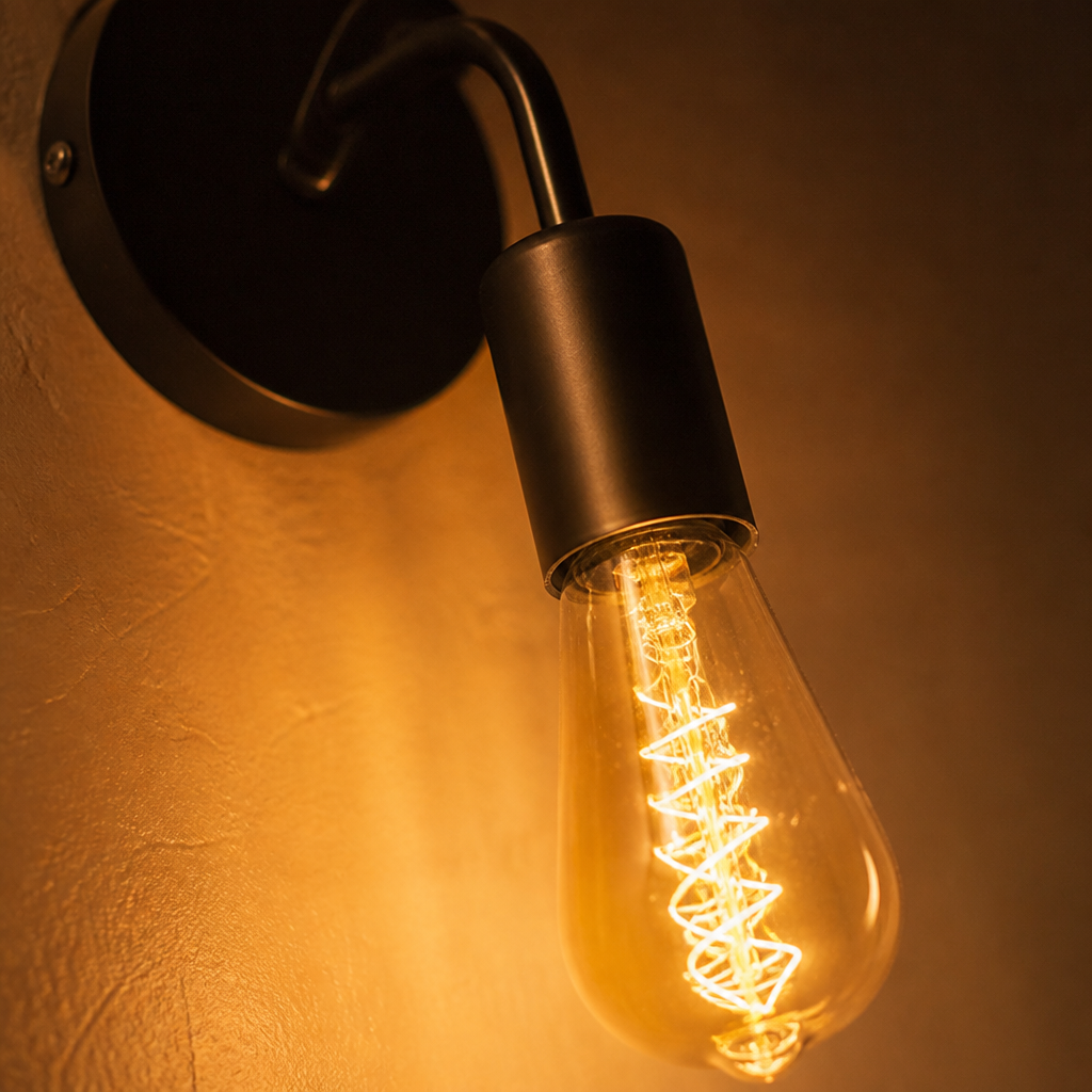 Scandinavian Iron Wall Sconce