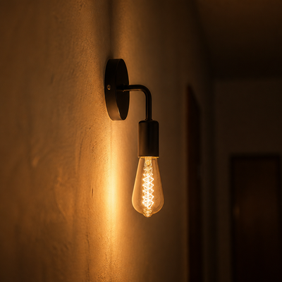 Scandinavian Iron Wall Sconce