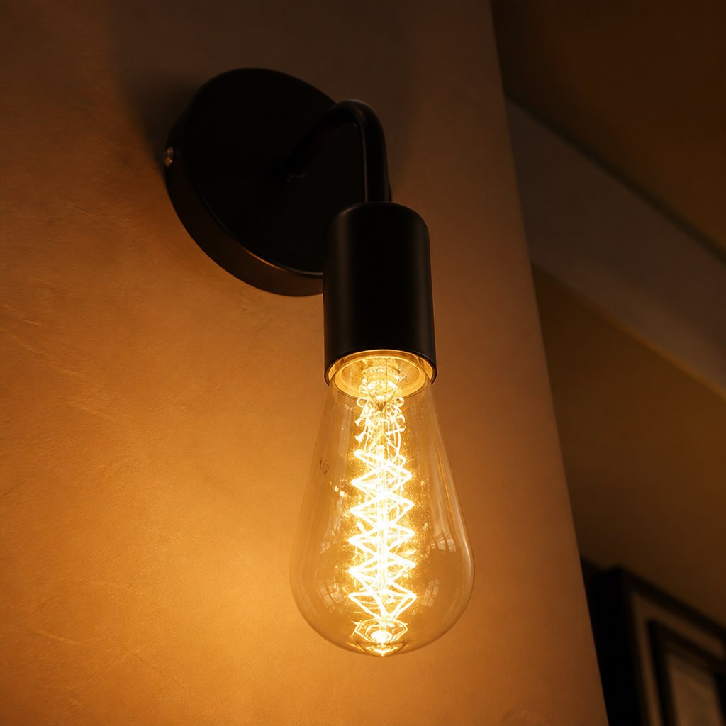 Scandinavian Iron Wall Sconce