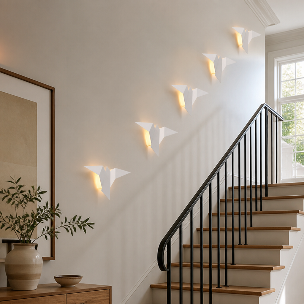 Scandinavian LED Bird Wall Sconce