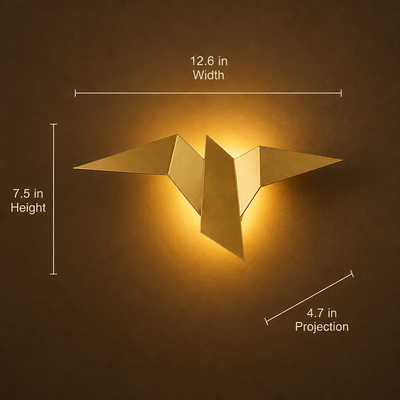 Scandinavian LED Bird Wall Sconce