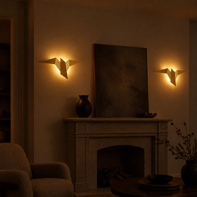 Scandinavian LED Bird Wall Sconce