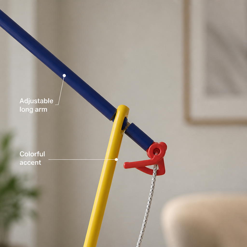 Scandinavian LED Long Arm Floor Lamp